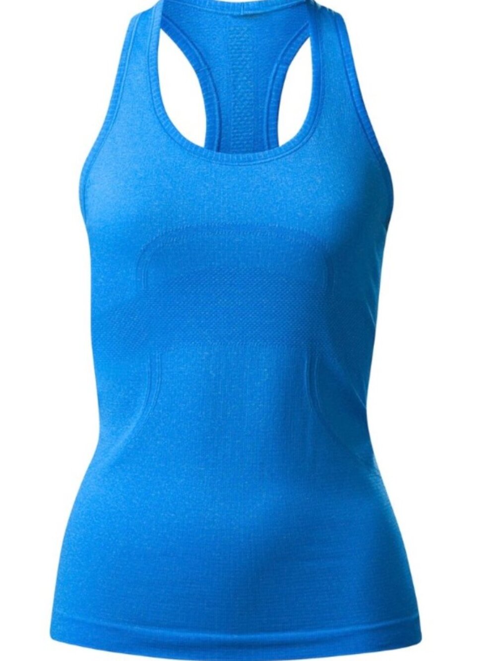 Lululemon Swiftly Tech Racerback Heathered Pipe Dream Blue Size 8